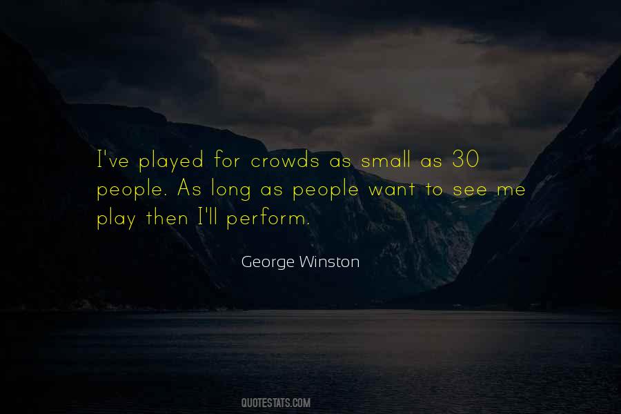 Quotes About Crowds #129174 Quotes About Crowds #129174