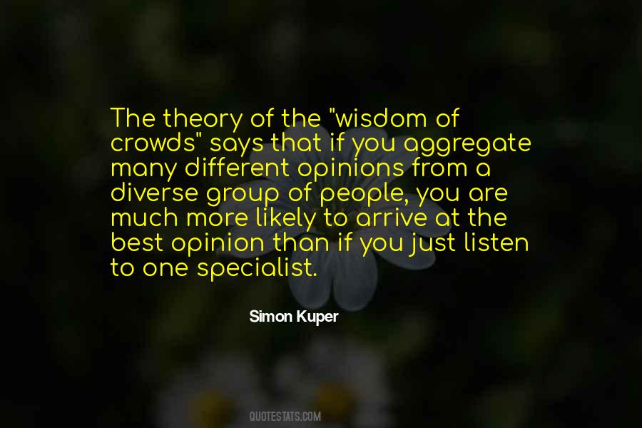 Quotes About Crowds #196842