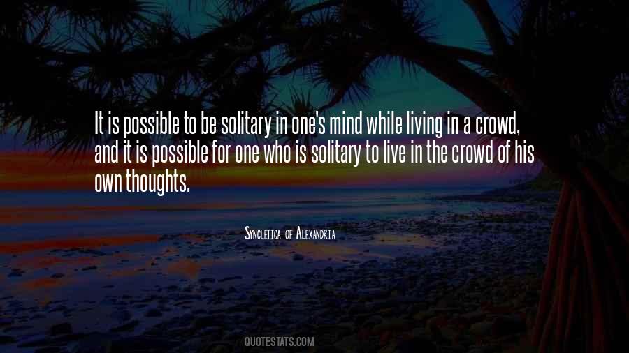 Quotes About Crowds #208347 Quotes About Crowds #208347
