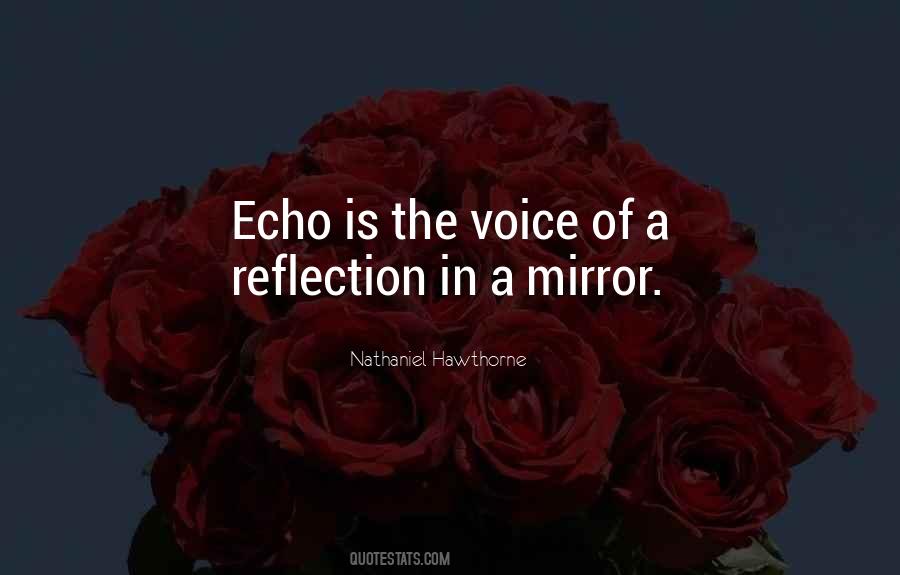 Quotes About Reflection In The Mirror #126514