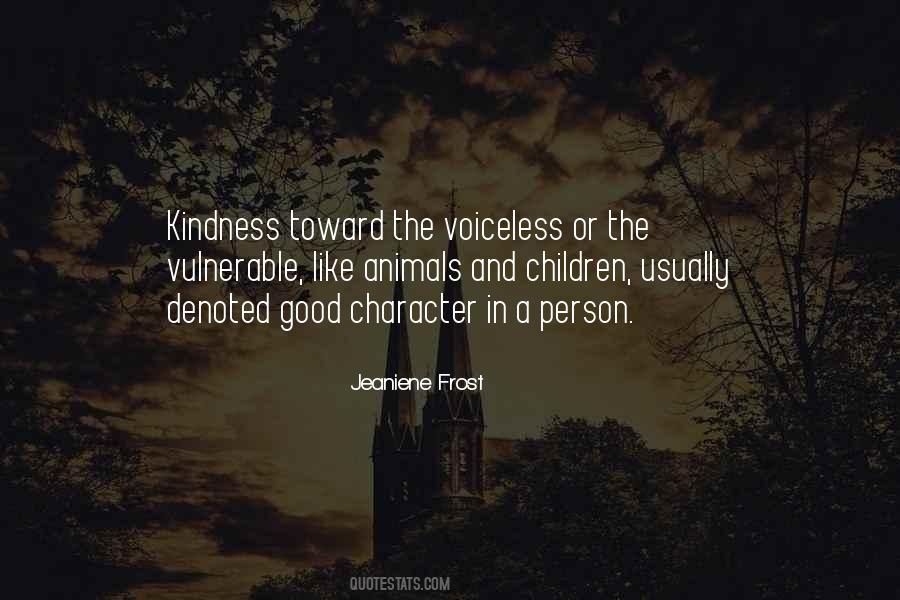Quotes About Kindness To Animals #1259002