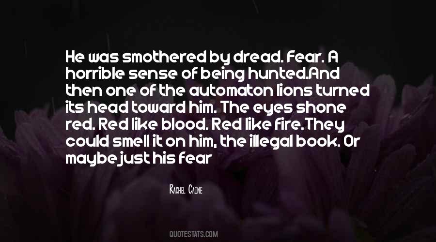 Fire And Blood Quotes #96604