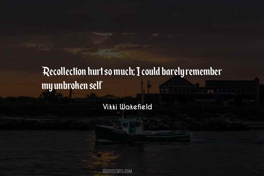 Quotes About Recollection #119064