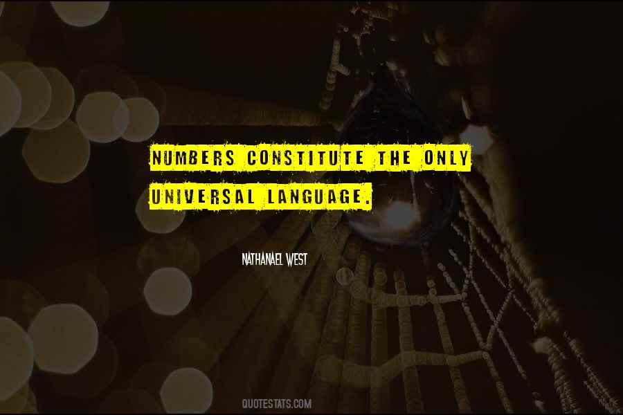Quotes About Universal Language #1318015