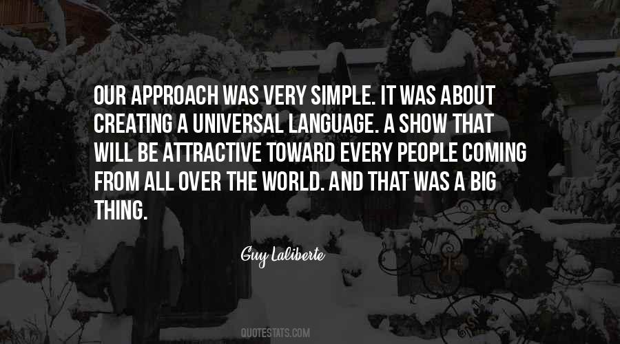 Quotes About Universal Language #1338050