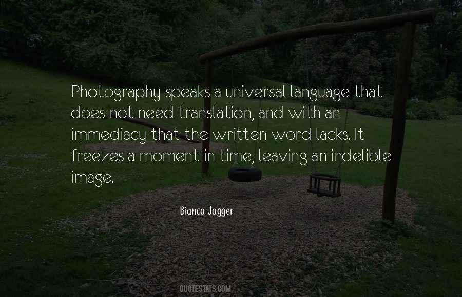 Quotes About Universal Language #1606750