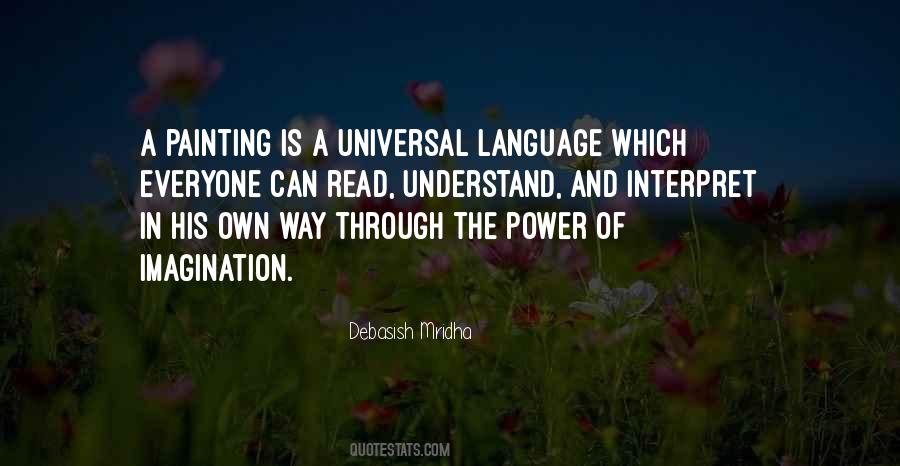 Quotes About Universal Language #220260