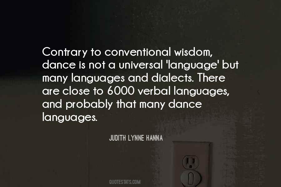 Quotes About Universal Language #266256