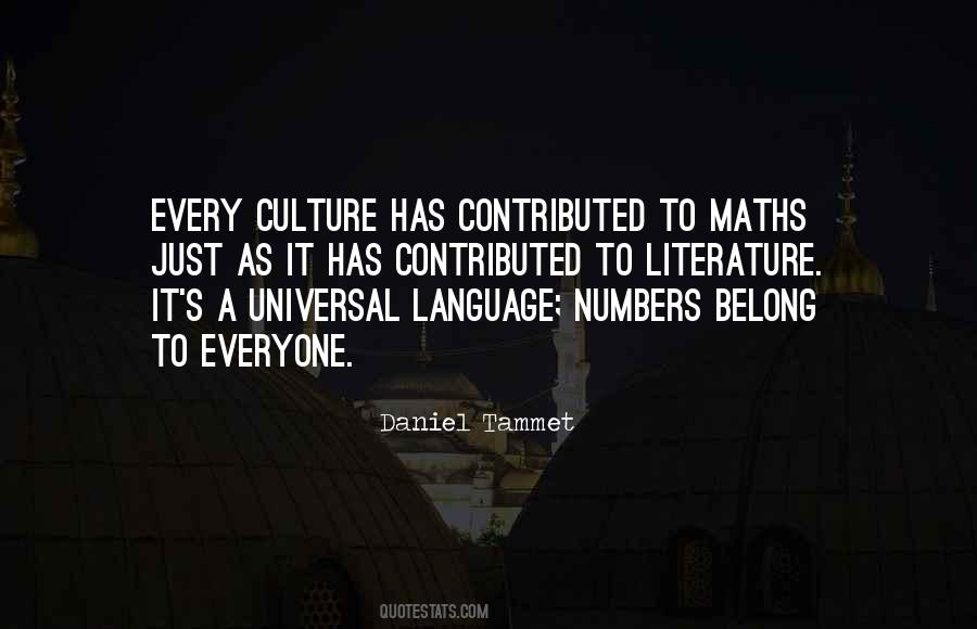 Quotes About Universal Language #681270