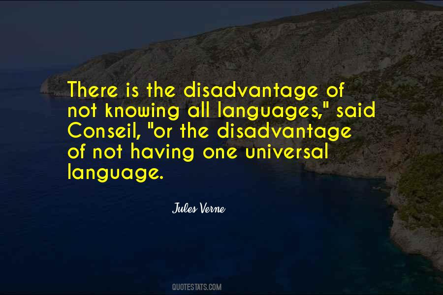 Quotes About Universal Language #719013