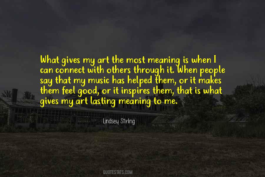 Music Meaning Quotes #1566745