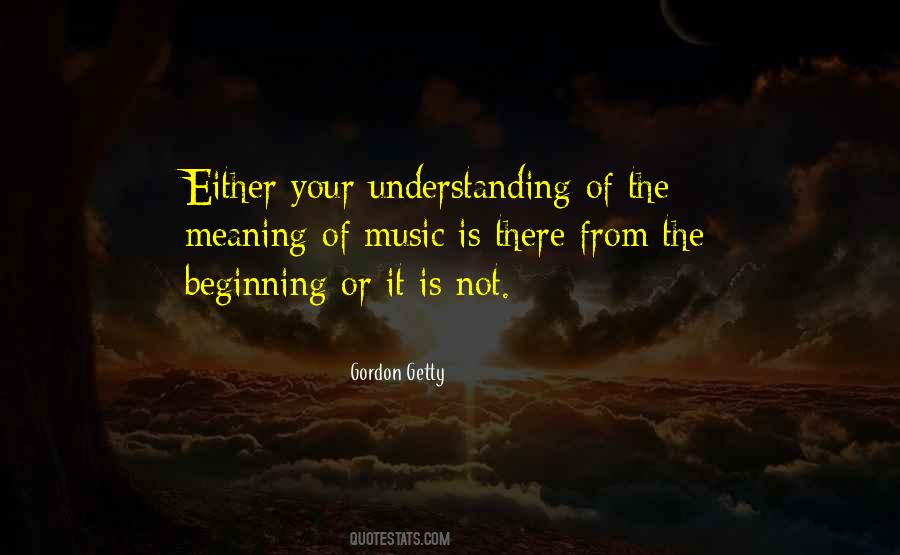 Music Meaning Quotes #946079