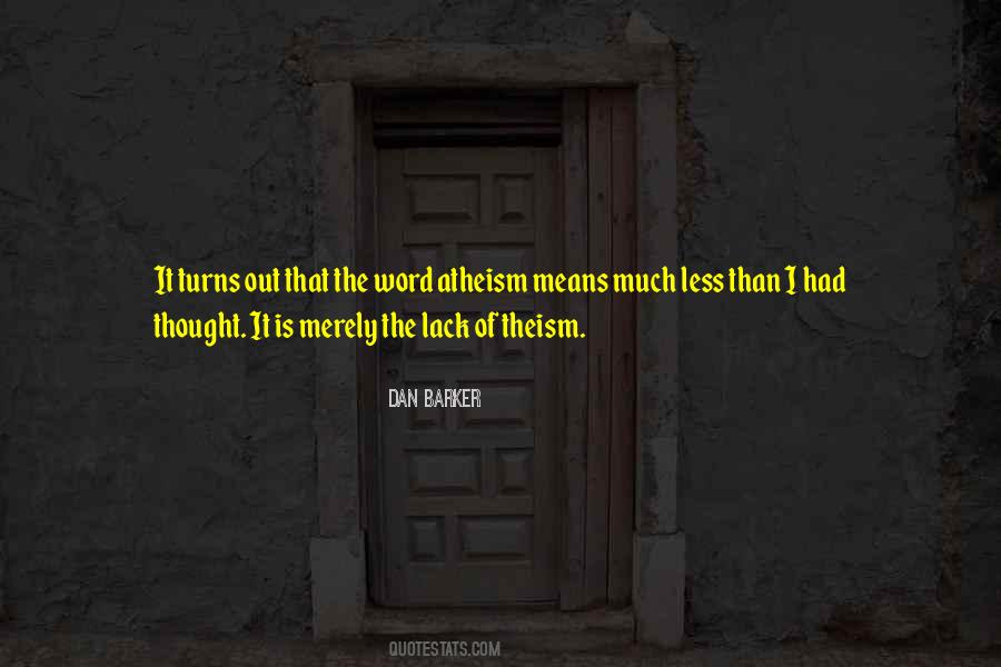Quotes About Theism #1203047