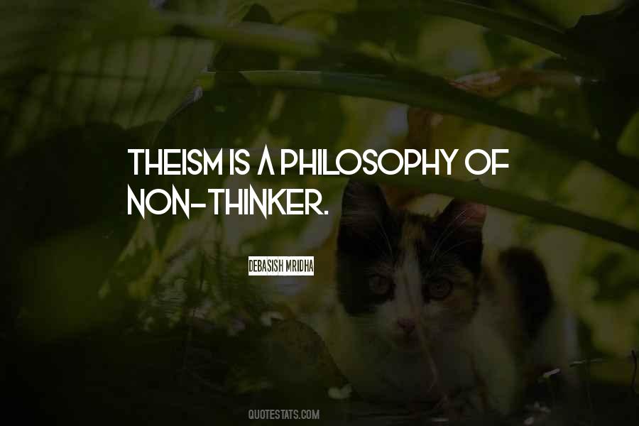 Quotes About Theism #1378734