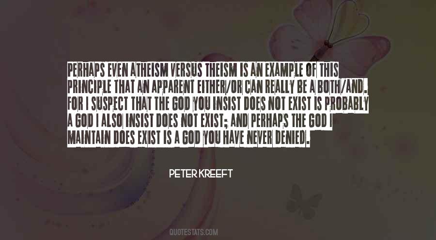 Quotes About Theism #304838