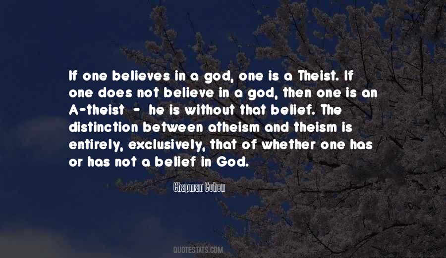 Quotes About Theism #658136