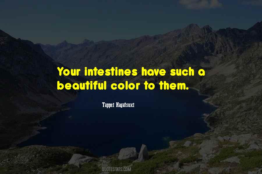 Quotes About Intestines #1701632
