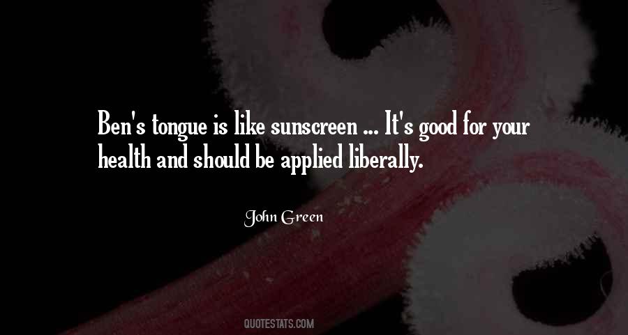 Quotes About Sunscreen #485274