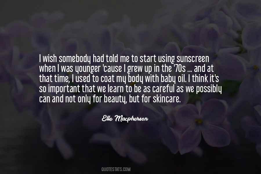 Quotes About Sunscreen #961916