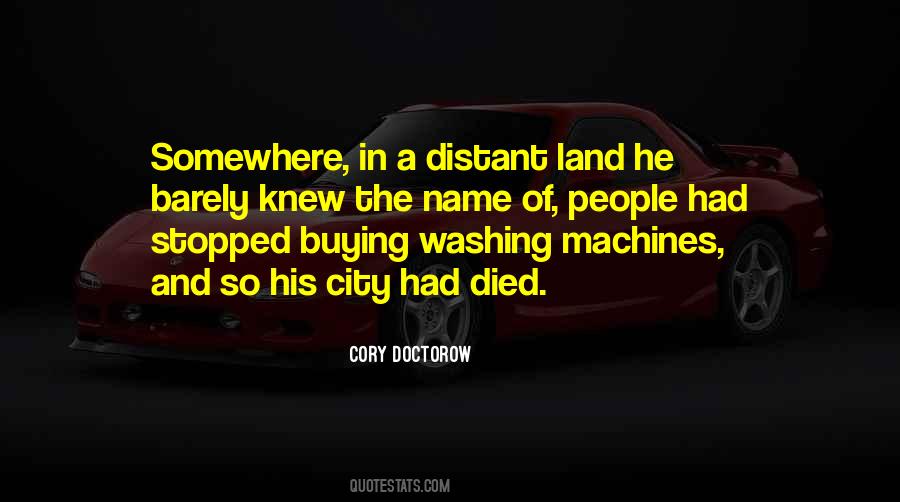 Distant City Quotes #1204446