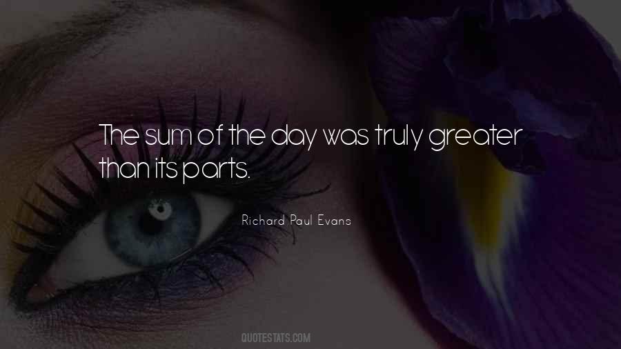 Quotes About Sum Of Parts #1337332