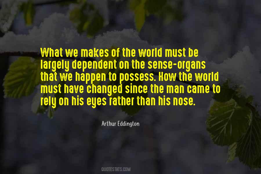 Quotes About Sense Organs #974571
