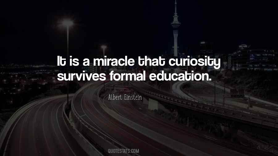 Quotes About Formal Education #1652274