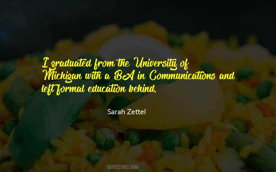 Quotes About Formal Education #347067