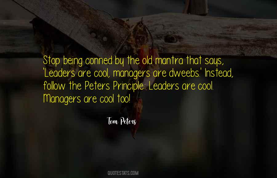 Quotes About Managers And Leaders #1518227