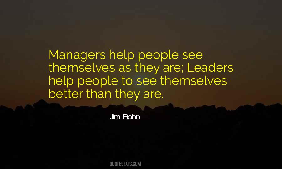 Quotes About Managers And Leaders #23883