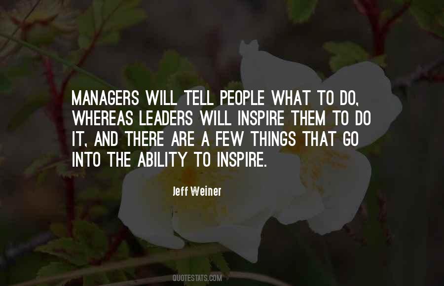 Quotes About Managers And Leaders #673272