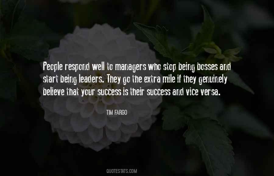 Quotes About Managers And Leaders #83156