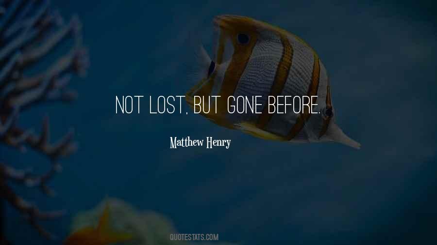 Not Lost Quotes #1666439