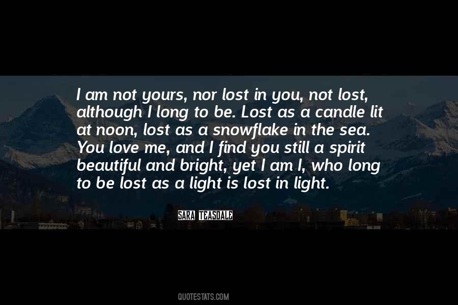 Not Lost Quotes #298805