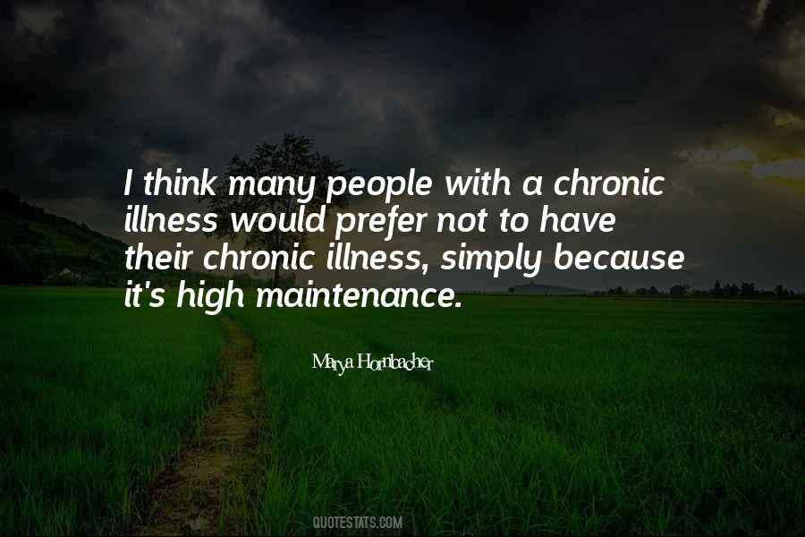 Quotes About Chronic Illness #567692