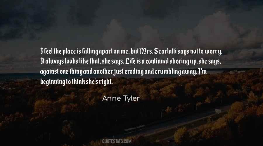 Quotes About Not Falling Apart #959334