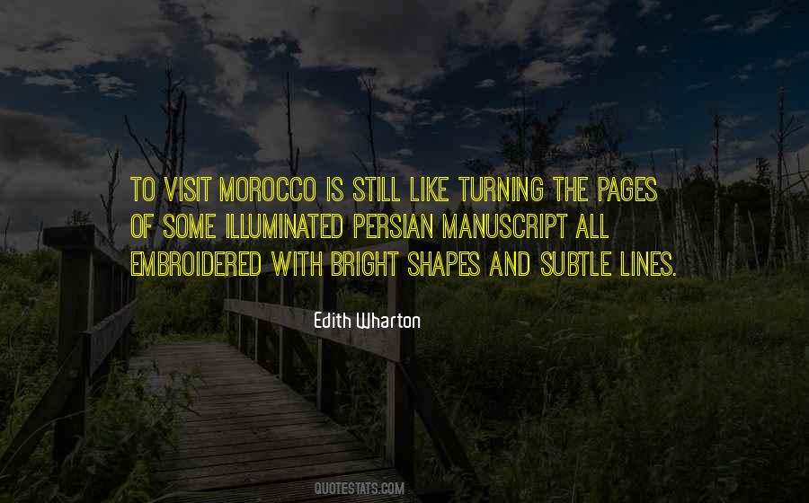 Quotes About Morocco #461058