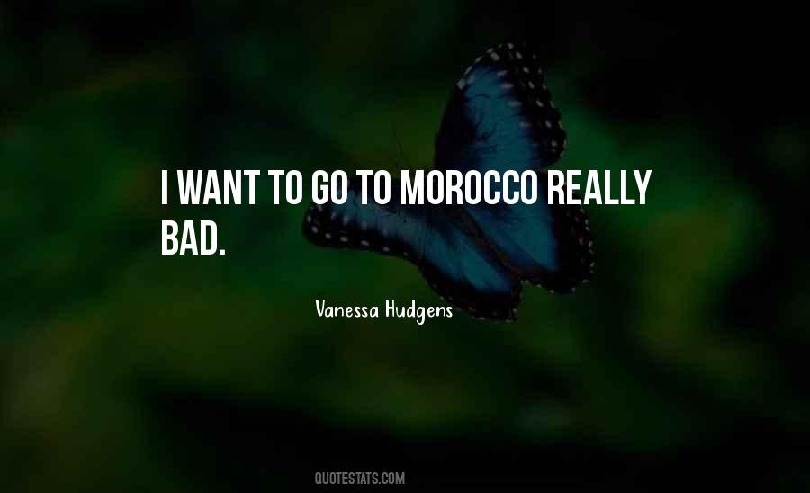 Quotes About Morocco #92337