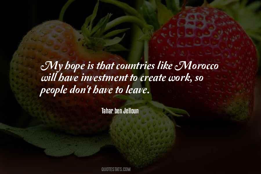 Quotes About Morocco #974081