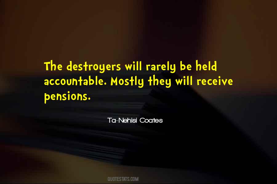 Quotes About Destroyers #1604821