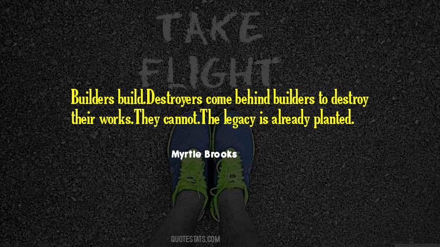Quotes About Destroyers #386981