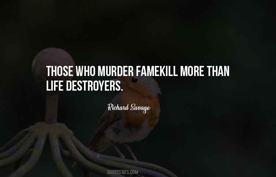 Quotes About Destroyers #866722