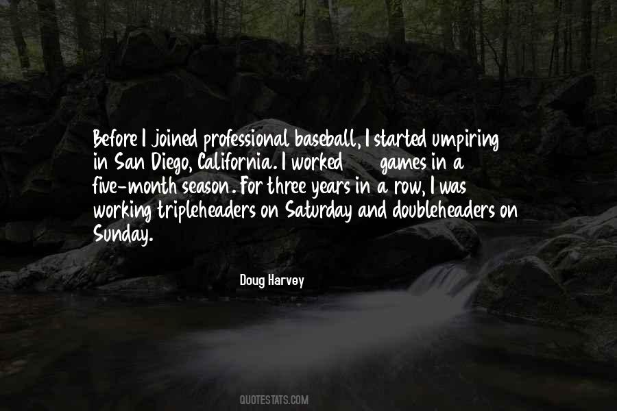 Quotes About Baseball Season #1222624