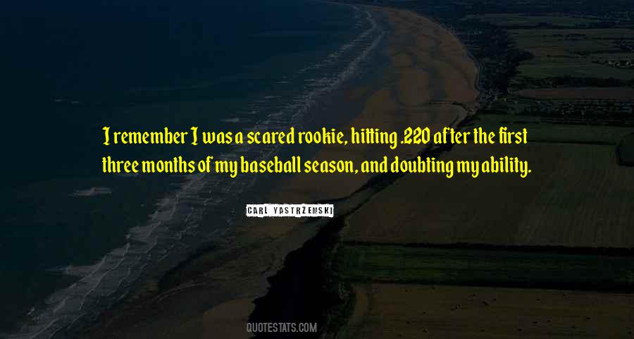 Quotes About Baseball Season #1514927