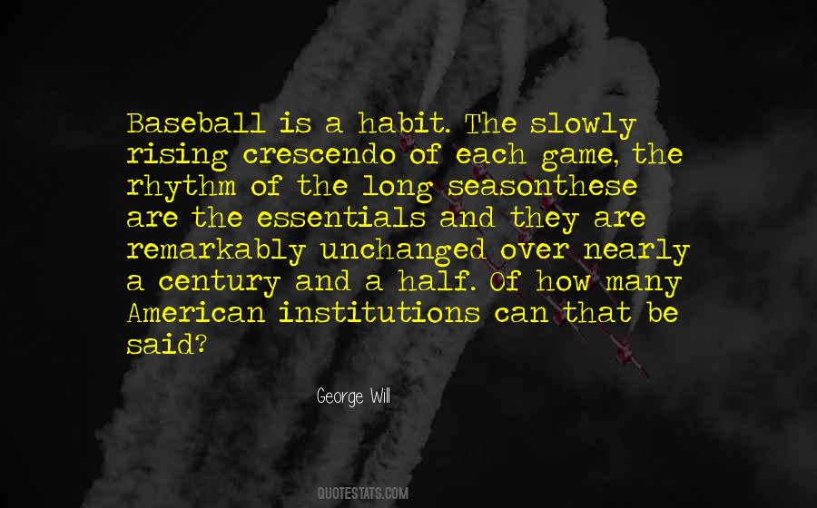 Quotes About Baseball Season #1677183