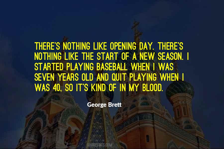 Quotes About Baseball Season #947795