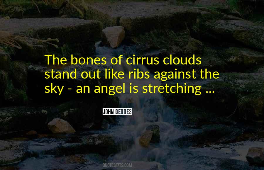 Quotes About Cirrus Clouds #996070