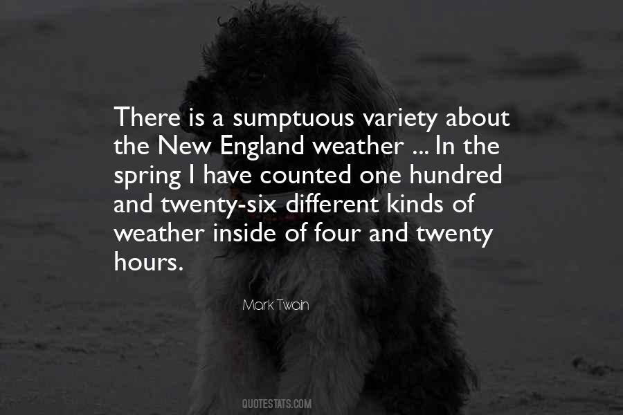 Quotes About New England Weather #404633