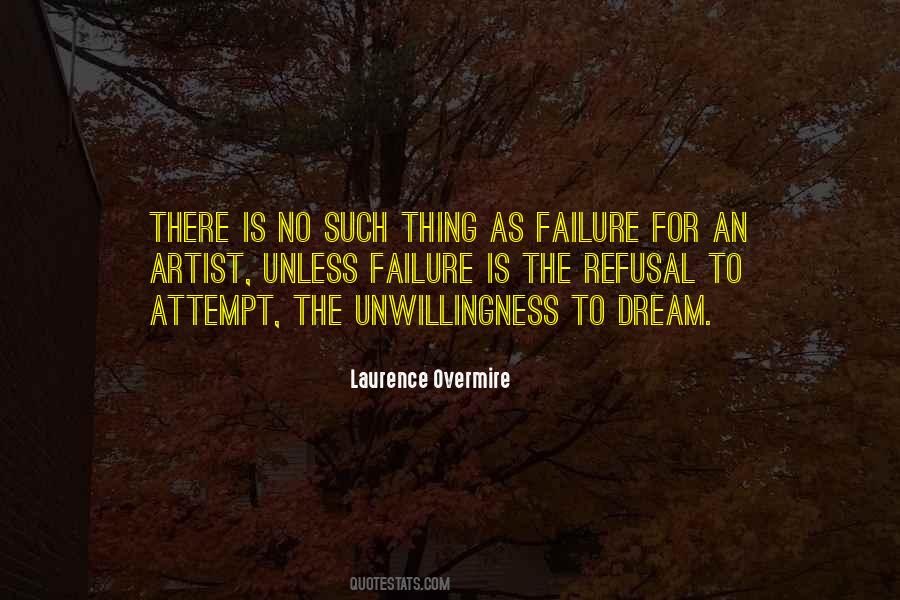 Quotes About No Such Thing As Failure #1325904
