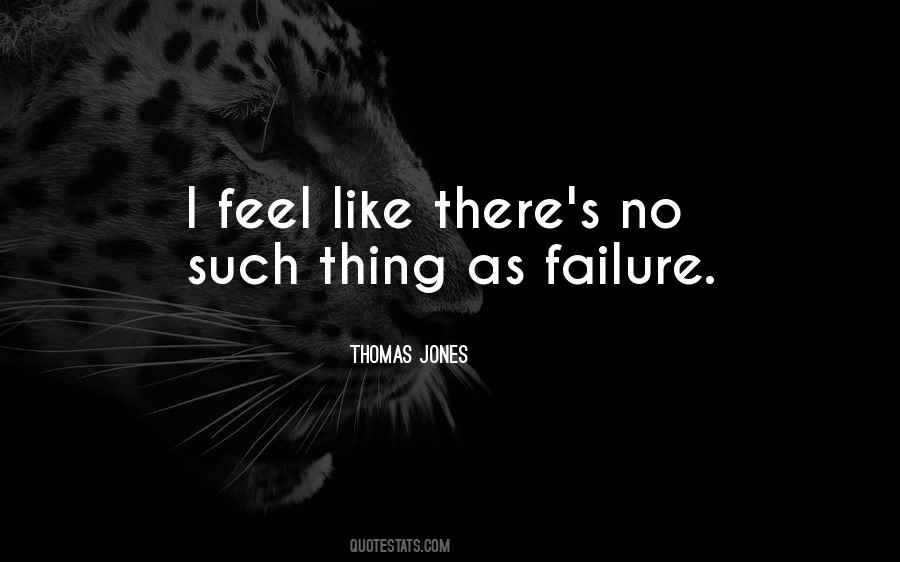Quotes About No Such Thing As Failure #867429